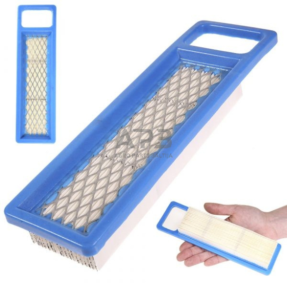 Oro filtras Kawasaki FC180, FC180V, 11013-2151, 110132151, 11013-2181, 110132181, išmatavimai 200 x 60 x 25 mm 2 Oro filtras Kawasaki FC180, FC180V, 11013-2151, 110132151, 11013-2181, 110132181, išmatavimai 200 x 60 x 25 mm 2