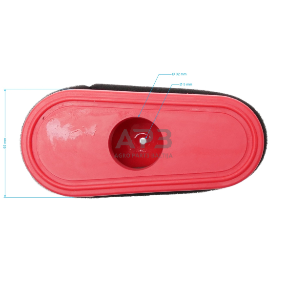 Oro filtras Loncin LC1P70FA, 180130289-0001, 1801302890001, 145 x 60mm 3