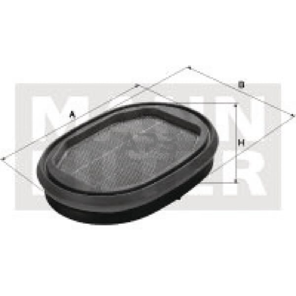 Oro filtras MANN-FILTER CF2550 1