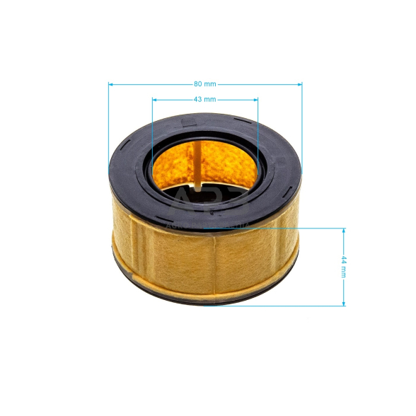 Oro filtras pjūklams STIHL MS231, MS231C, MS251, MS251C, MS271, MS271C, MS291, MS291C, MS311, MS391 1141 120 1600, 11411201600 FELT 1
