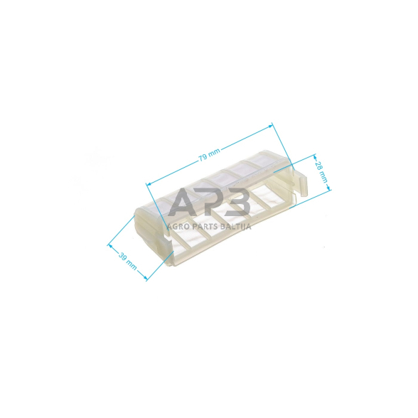 Oro filtras pjūklams STIHL P835, P840, MS021, MS023, MS025, MS210, MS210C, MS230, MS230C, MS250, MS250C 1123 120 1612, 11231201612 NYLON 1