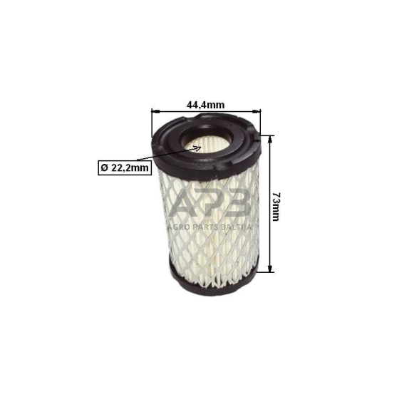 Oro filtras Tecumseh TVS 90-120, Centura, 35066, 63087A, 23410051, išmatavimai 44 x 21 x 72 mmm 1 Oro filtras Tecumseh TVS 90-120, Centura, 35066, 63087A, 23410051, išmatavimai 44 x 21 x 72 mmm 1