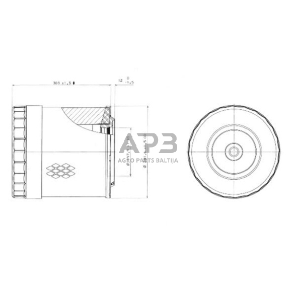 Oro filtro komplektas Donaldson X770684 1 Oro filtro komplektas Donaldson X770684 1