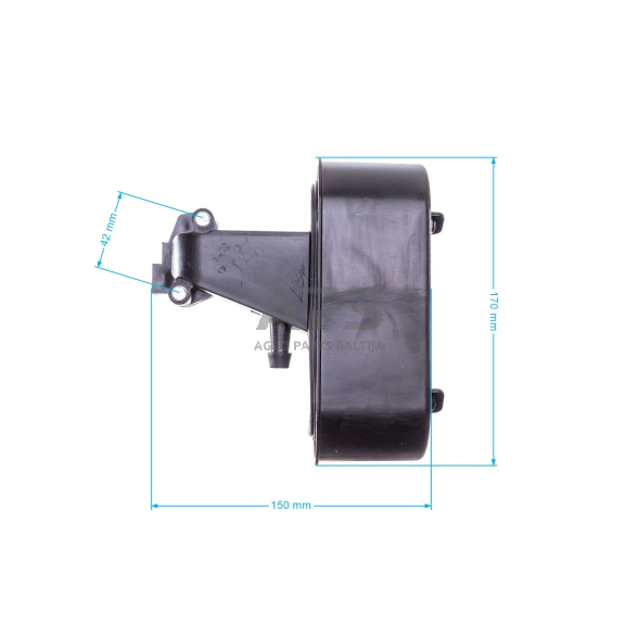 Oro filtro korpusas su oro filtru NAC DY164PMB 1