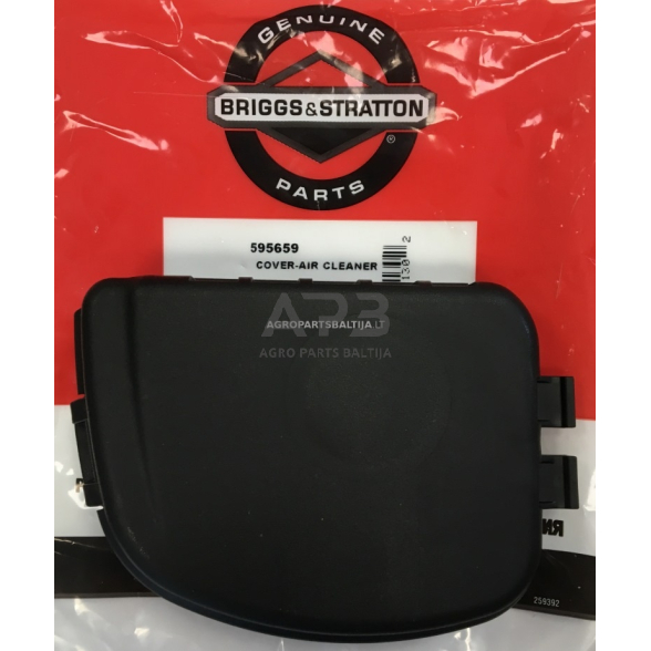 Oro filtro korpuso dangtelis Briggs & Stratton 594640, 595659 Oro filtro korpuso dangtelis Briggs & Stratton 594640, 595659