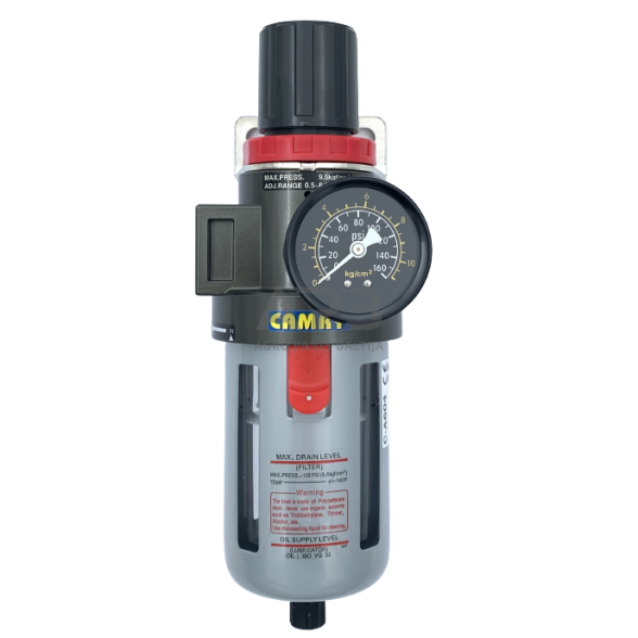 Oro srauto reguliatorius 1/2" su filtru Oro srauto reguliatorius 1/2" su filtru