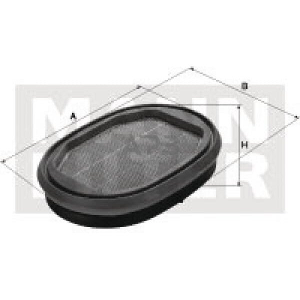 Oro filtras MANN-FILTER CF2550 1 Oro filtras MANN-FILTER CF2550 1