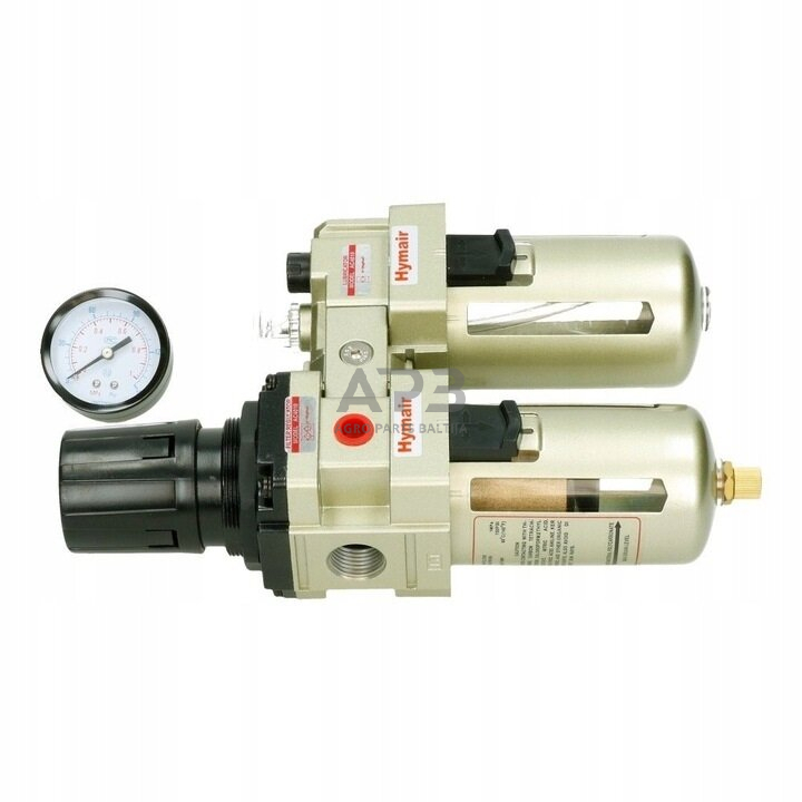 Oro srauto reguliatorius 1/2" su filtru ir tepaline 3 Oro srauto reguliatorius 1/2" su filtru ir tepaline 3