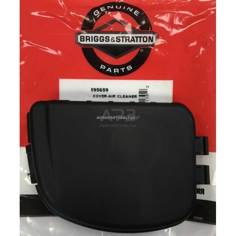 Oro filtro korpuso dangtelis Briggs & Stratton 594640, 595659 Oro filtro korpuso dangtelis Briggs & Stratton 594640, 595659