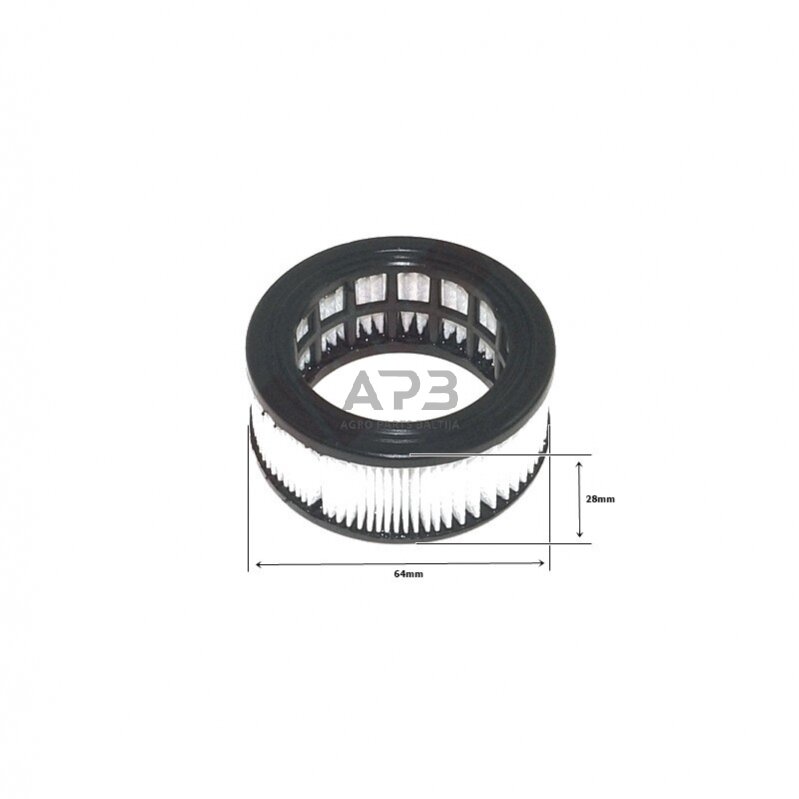 Oro filtras kiniškiems pjūklams 45 cc 64x45x28 mm juodas R Oro filtras kiniškiems pjūklams 45 cc 64x45x28 mm juodas R