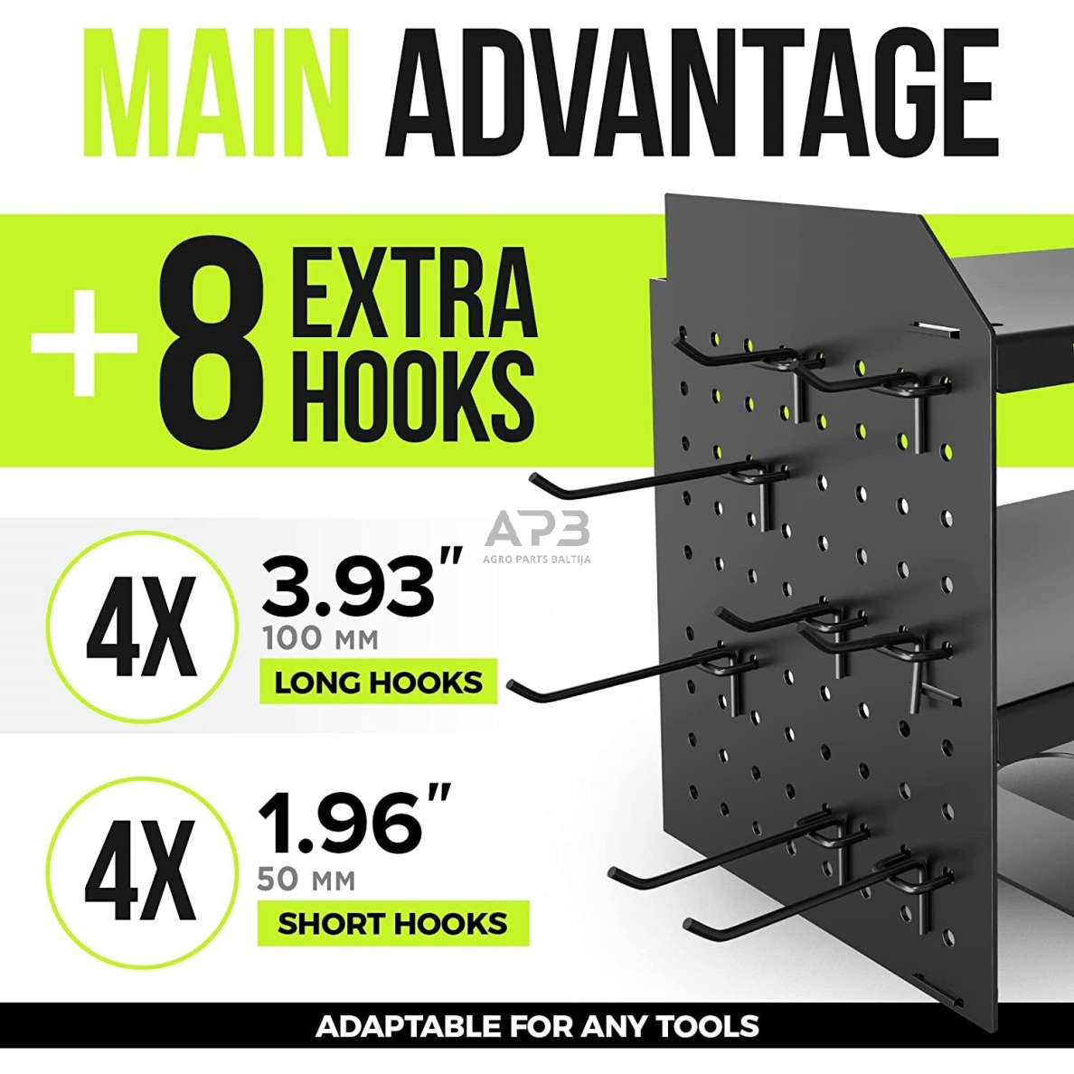Pakabinama lentyna elektriniams įrankiams 452x200x307mm 4 Pakabinama lentyna elektriniams įrankiams 452x200x307mm 4