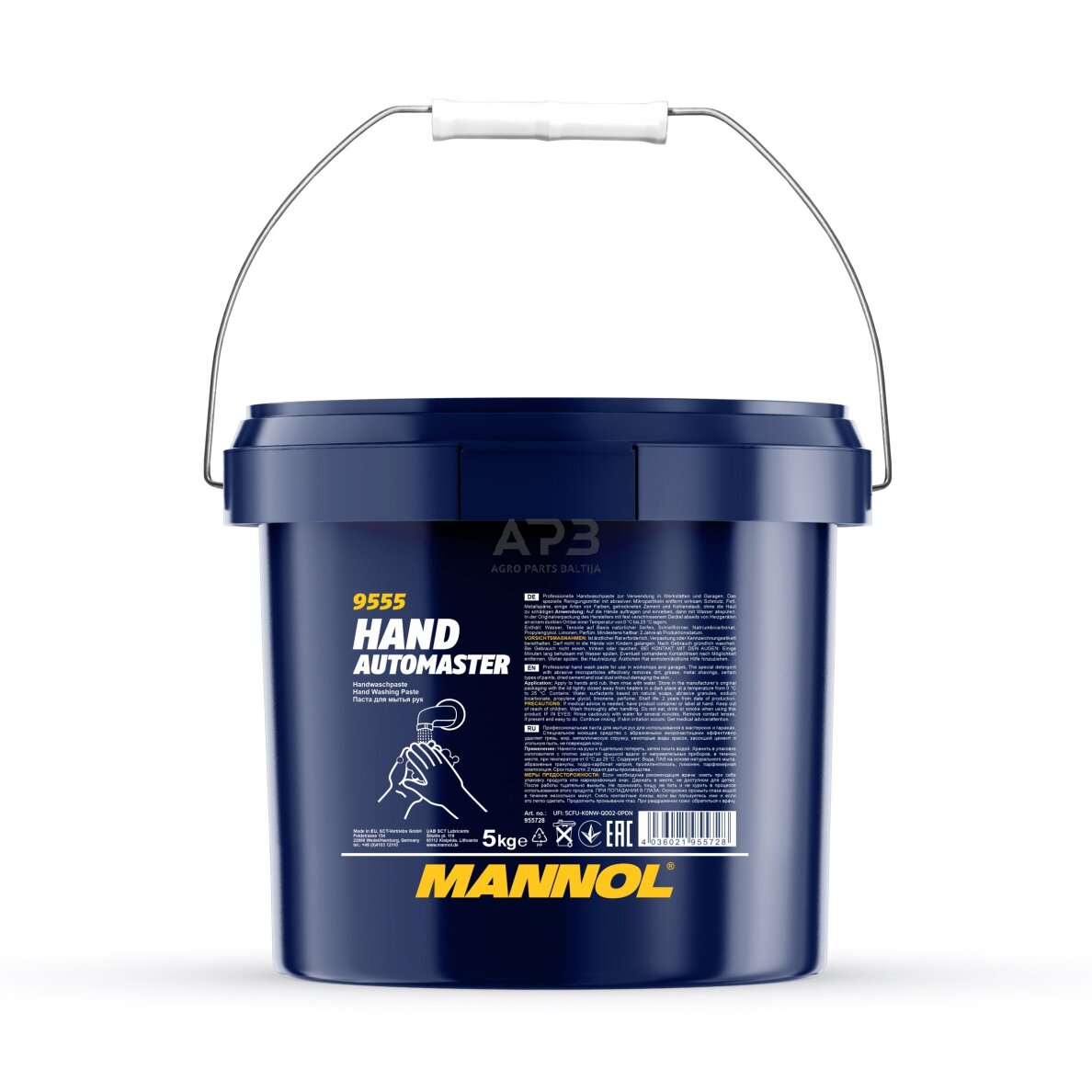 Pasta rankoms plauti MANNOL 5kg Pasta rankoms plauti MANNOL 5kg