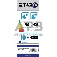 Padanga 155/80-13, GT-KargoMax, ST-4000, Starco 155R13 1