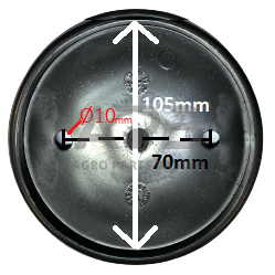 Padas guminis hidr. keltuvui PL-4.0-2B/PL-4.0-2D. Atsarginė dalis 1 Padas guminis hidr. keltuvui PL-4.0-2B/PL-4.0-2D. Atsarginė dalis 1