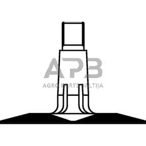 Padangos kamera 410-5 / 350-5 tiesiu ventiliu TR13