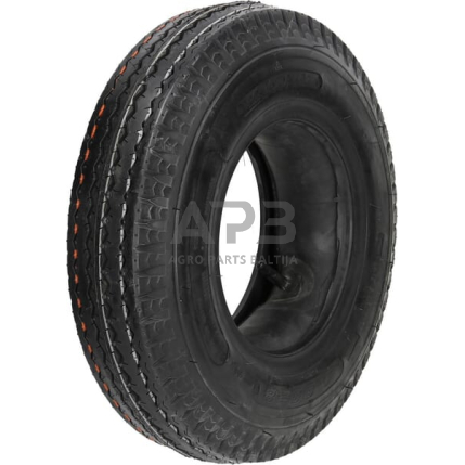 Padanga su kamera tiesiu ventiliu 4.00-8, V-47, 40086V47S 1 Padanga su kamera tiesiu ventiliu 4.00-8, V-47, 40086V47S 1