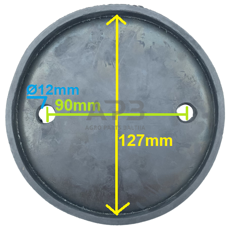 Padas guminis hidraul.keltuvui U-T50E ir U-T60EB 2 Padas guminis hidraul.keltuvui U-T50E ir U-T60EB 2