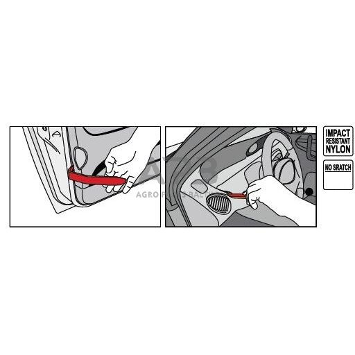 Panelės ardymo įrankių rinkinys 11vnt. 4