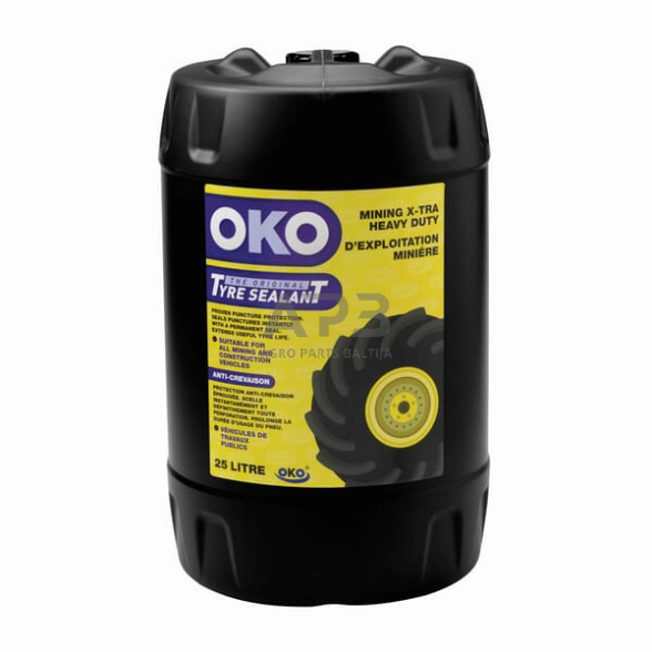 Padangų sandariklis X-tra Heavy duty 25L OKO WA71100 Padangų sandariklis X-tra Heavy duty 25L OKO WA71100