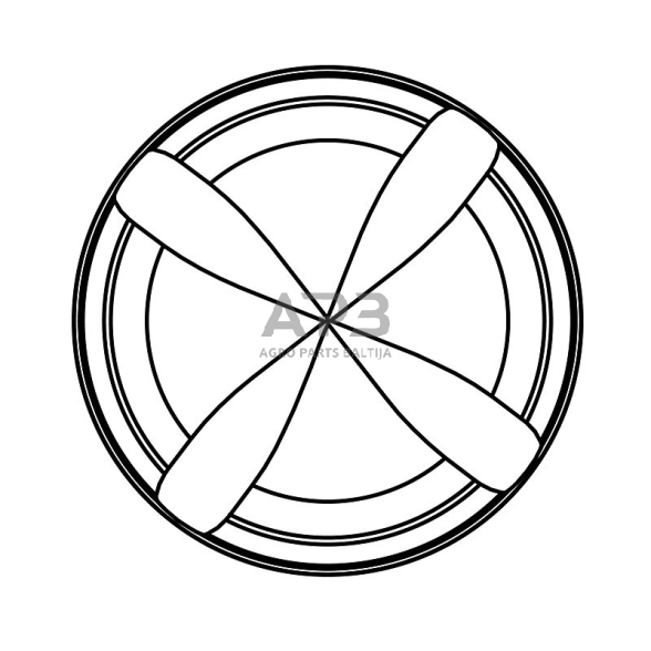 Padas guminis domkratui 106 mm 3 Padas guminis domkratui 106 mm 3