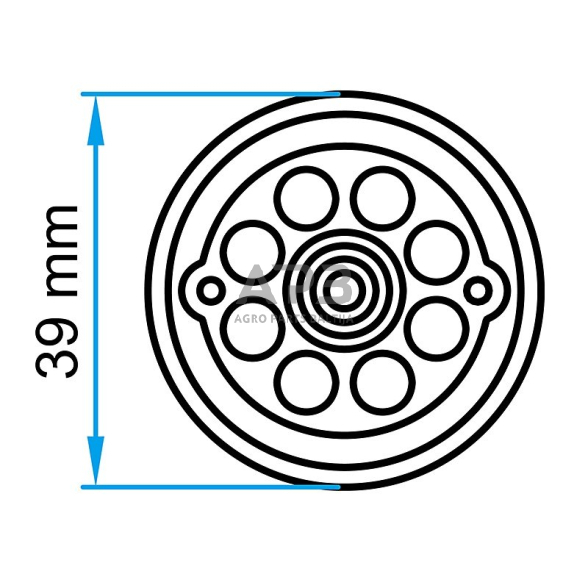 Padas guminis domkratui 39mm 1 Padas guminis domkratui 39mm 1