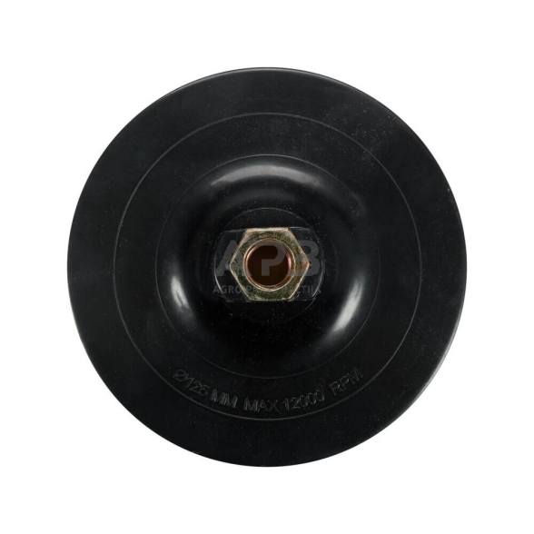 Padas poliruokliui (veltinis) 125x10mm M14 2 Padas poliruokliui (veltinis) 125x10mm M14 2