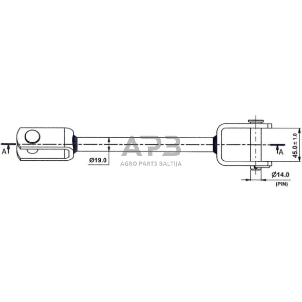 Pakėlimo traukė LA040003KR 1 Pakėlimo traukė LA040003KR 1