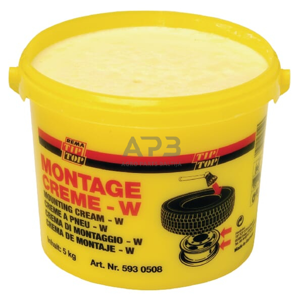 Padangų montavimo pastas 5 kg Rema Tip Top 5930508 Padangų montavimo pastas 5 kg Rema Tip Top 5930508