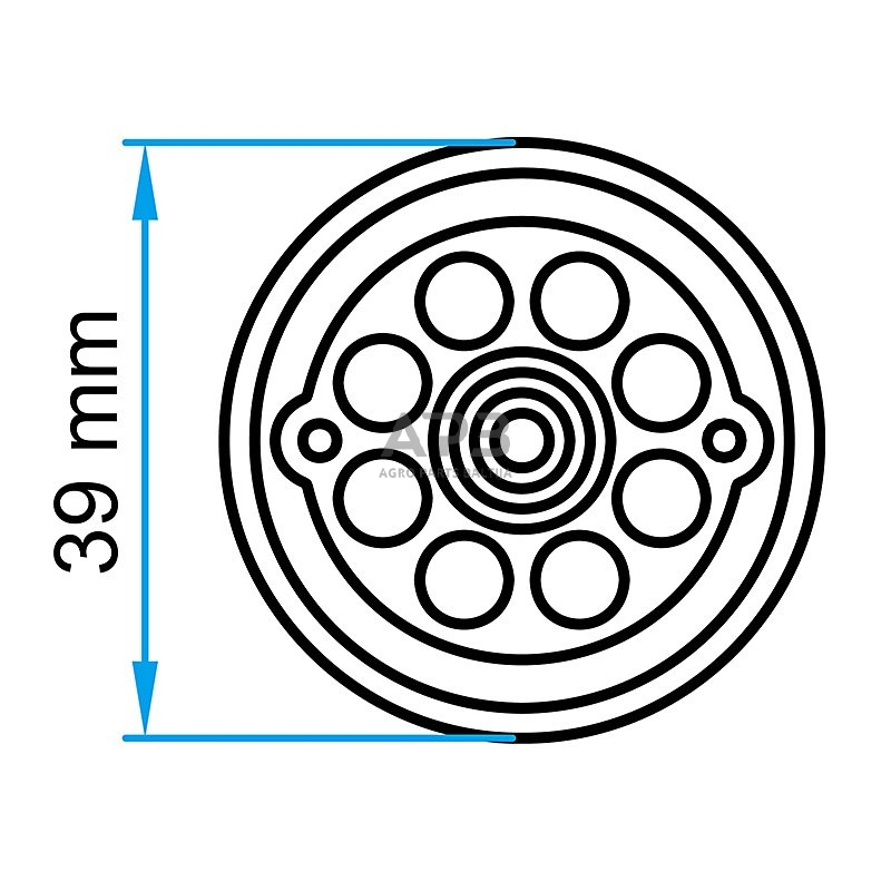 Padas guminis domkratui 39mm 1 Padas guminis domkratui 39mm 1