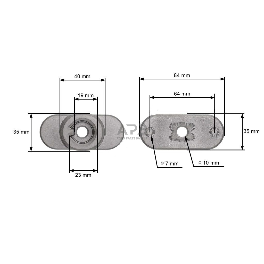 Peilio laikiklis MTD 2