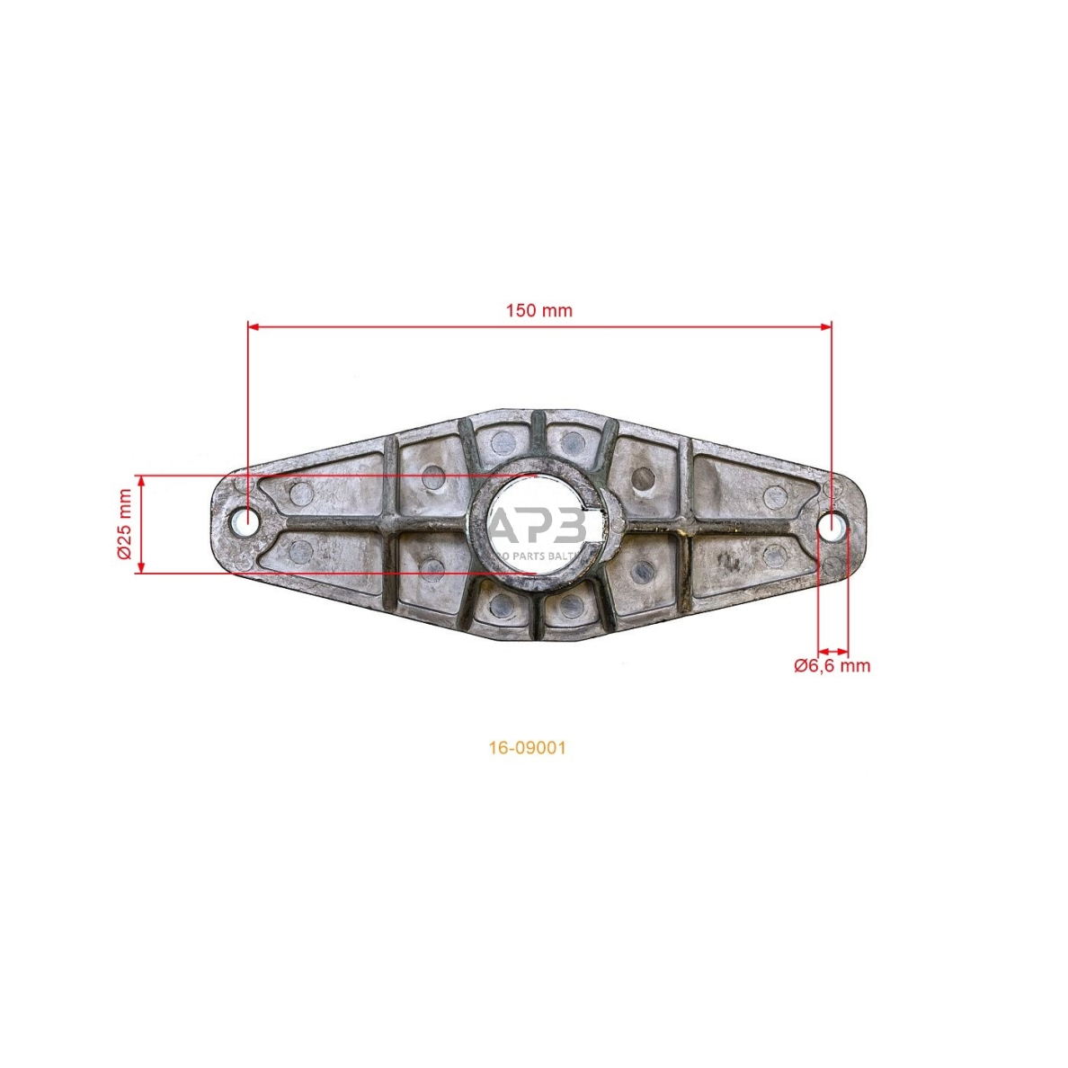 Peilio laikiklis Alko T13-82HD, T13-85SD, T13-102, T14-102SD, T15-92, T16-102, T18-102, 514176 2