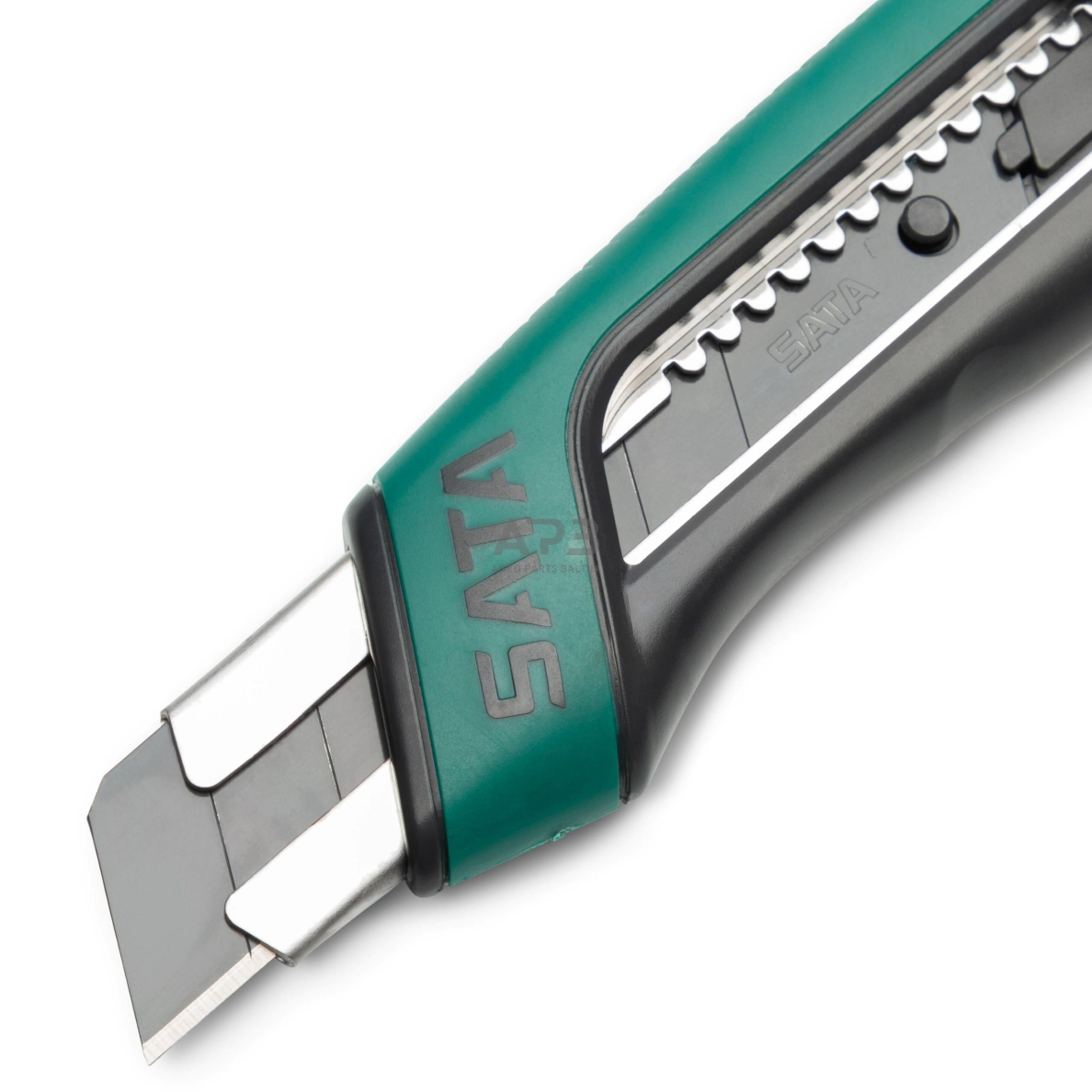 Peilis (gumuotas) su keičiama geležte 25mm 2 Peilis (gumuotas) su keičiama geležte 25mm 2