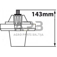 Peilio laikiklis AYP pjaunamosios plotis 48 (122 cm) modeliams po 2001 metų 532 17 43-56, 532174356, HU532174356, 174356