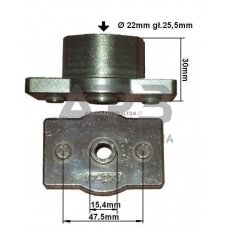 Peilio laikiklis Husqvarna Jet50, Jet50R, 51, Husky Jet 532 85 09-77, 532850977, 850977, 581 54 79-01, 581547901, 547901