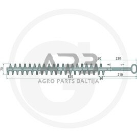 Peilis gyvatvorės žirklėms Stihl HS 45, 42287106051, 42287134310, 42287134110 820,00 mm 1 Peilis gyvatvorės žirklėms Stihl HS 45, 42287106051, 42287134310, 42287134110 820,00 mm 1