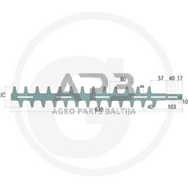 Peilis gyvatvorės žirklėms Stihl HS 60, HS 61, HS 72, HS 74, HS 75, HS 76, HS 80, HS 85, HS 242, HS 246, 42267106052, 42267106000, 42267106020 630,00 mm 1 Peilis gyvatvorės žirklėms Stihl HS 60, HS 61, HS 72, HS 74, HS 75, HS 76, HS 80, HS 85, HS 242, HS 246, 42267106052, 42267106000, 42267106020 630,00 mm 1
