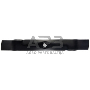 Mulčiuojantis peilis John Deere 545 mm pjaunamosios plotis 42 (107 cm) 102, 105, 115, 125, 135 Z225, X300R, LA100, LA110, LA120, X110, X120, Z225, Z235, 102, 105, 107, 115, 125, 135, D100, D105, D110, D120, D130, LA100, LA105, LA110, LA115, LA120