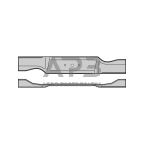 Peilis MTD 538 mm pjaunamosios plotis 42 (107 cm) 942-0499, 9420499, 942-0499A, 9420499A, 742-0499, 7420499, 742-0499A, 7420499A