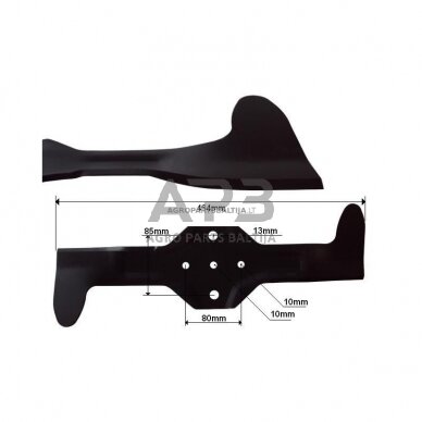 Peilis Craftsman 464 mm kairinis pjaunamosios plotis 36 ( 92 cm ) 186388 1