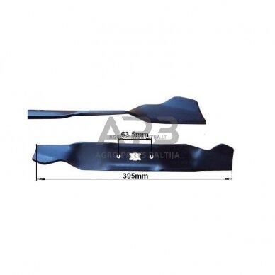 Peilis Hanseatic 395 mm pjaunamosios plotis 16 (40 cm) 400-40 2