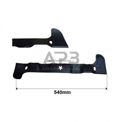 Peilis Husqvarna 540 mm kairinis pjaunamosios plotis 42 ( 107 cm ) CTH164T, CTH171, CTH184T, CTH194, CTH224T, CTH2642TRE, CTH2642TR, TC242, TC142 1