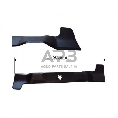 Peilis Jonsered 503 mm kairinis pjaunamosios plotis 38 ( 97 cm ) LT2113CM, LT2114CA, LT2216CM, LT2217CMA, LT2316CM, LT2317CMA 1