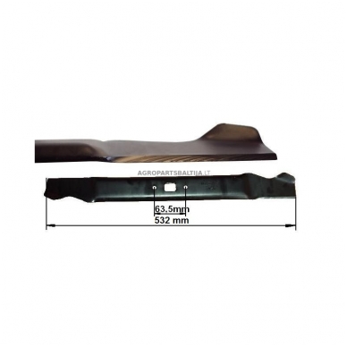 Peilis Oleo-Mac 532 mm pjaunamosios plotis 21 (53 cm) G 55