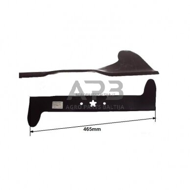 Peilis Partner 465 mm kairinis pjaunamosios plotis 36 (92 cm) 11CRD, 145HCRD, 11HCRD 2