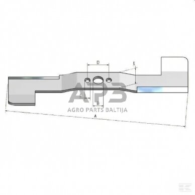 Peilis Wolf-Garten 420 mm Concept 43-B, 4350-094, 4350094 2