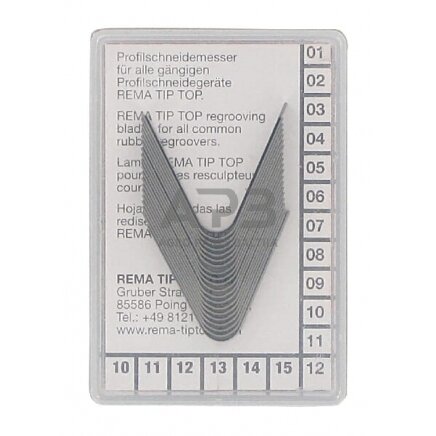 Peiliukai apvalūs (20x) Rema Tip Top 5642841 1 Peiliukai apvalūs (20x) Rema Tip Top 5642841 1