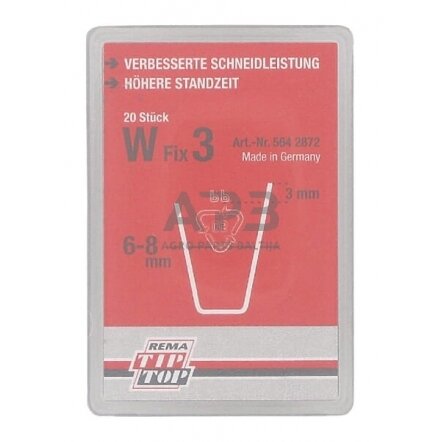 Peiliukai (10) Rema Tip Top 5642906 Peiliukai (10) Rema Tip Top 5642906