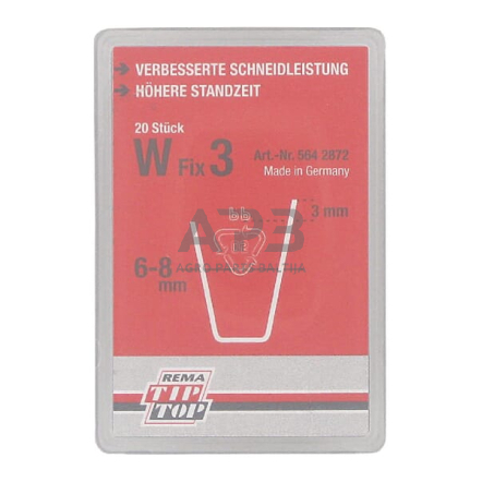 Peiliukai (20) Rema Tip Top 5642865 Peiliukai (20) Rema Tip Top 5642865