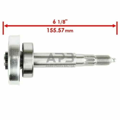 Peilio laikiklio velenas traktoriukams Husqvarna 532 17 43-60, 5321743-60, 532174360, 532 17 43-60, 5321743-60, 532174360 Peilio laikiklio velenas traktoriukams Husqvarna 532 17 43-60, 5321743-60, 532174360, 532 17 43-60, 5321743-60, 532174360