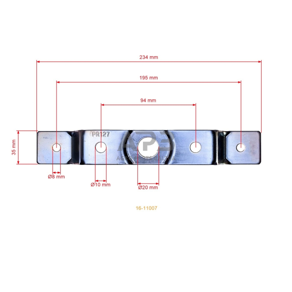 Peilio laikiklis Cooper 63 cm 27787045, 27787045/0, 27787045/1, 327787045/1, 1136-1012-01, 277870450, 277870451, 3277870451. 1136101201 4 Peilio laikiklis Cooper 63 cm 27787045, 27787045/0, 27787045/1, 327787045/1, 1136-1012-01, 277870450, 277870451, 3277870451. 1136101201 4